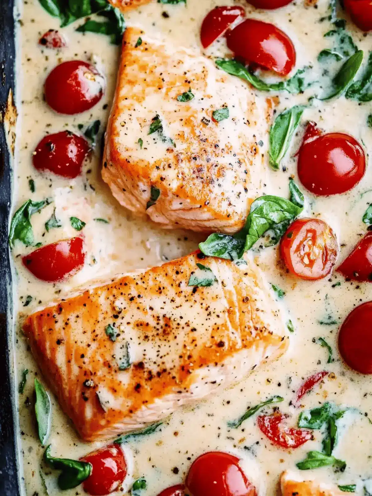 Creamy Tuscan Salmon