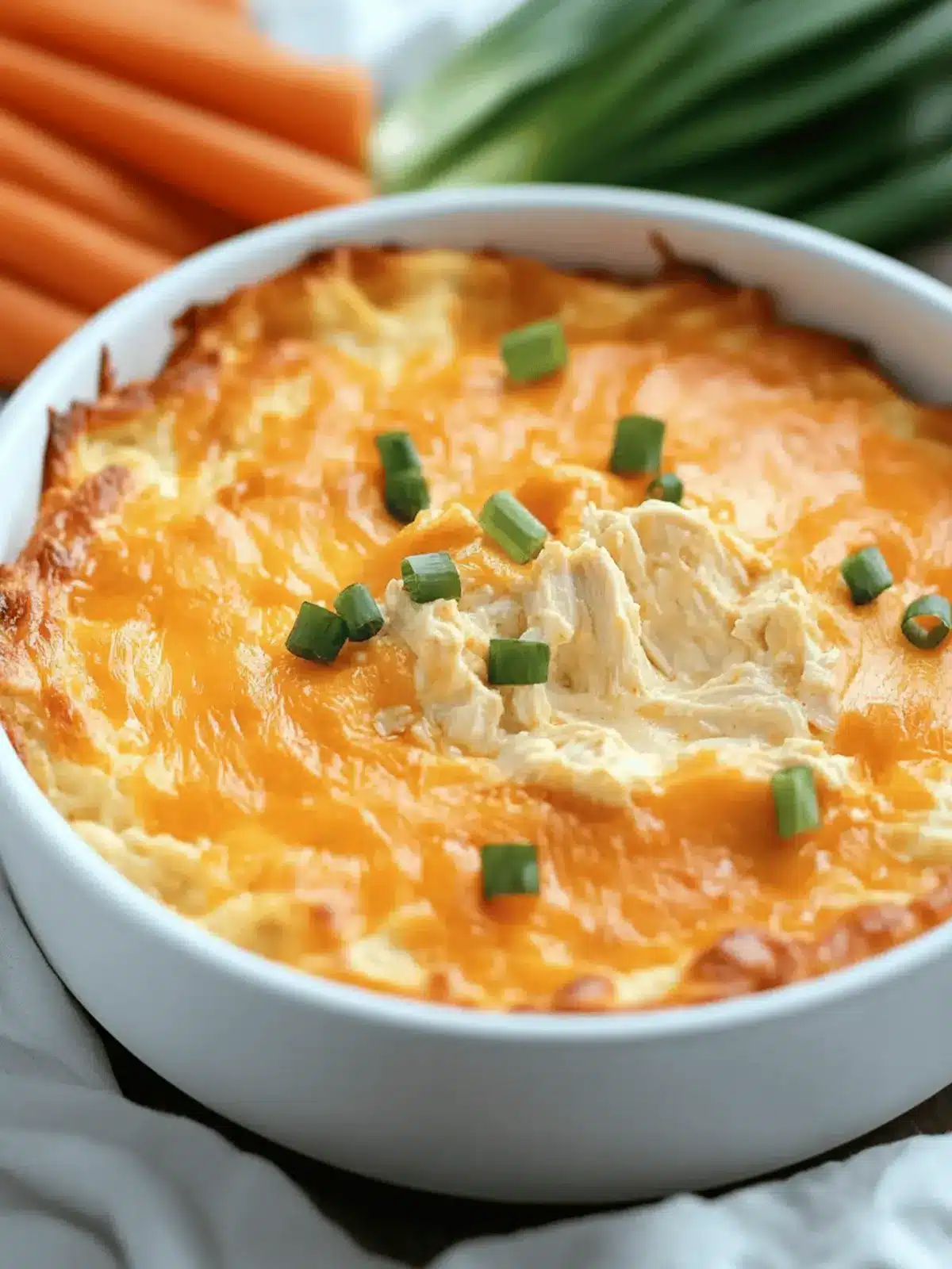 Cheesy Buffalo Chicken Dip with Canned Chicken