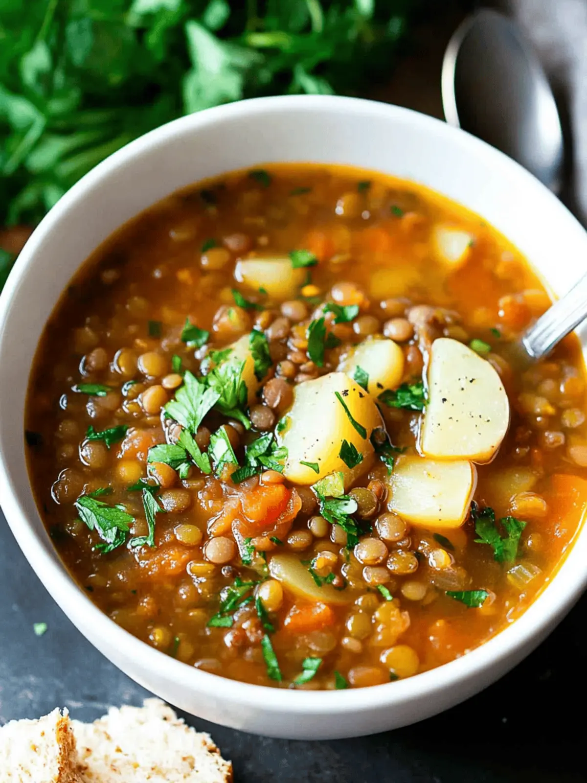 Hearty Easy Lentil Potato Soup for Quick Comfort Cooking 4 Easy Lentil Potato Soup