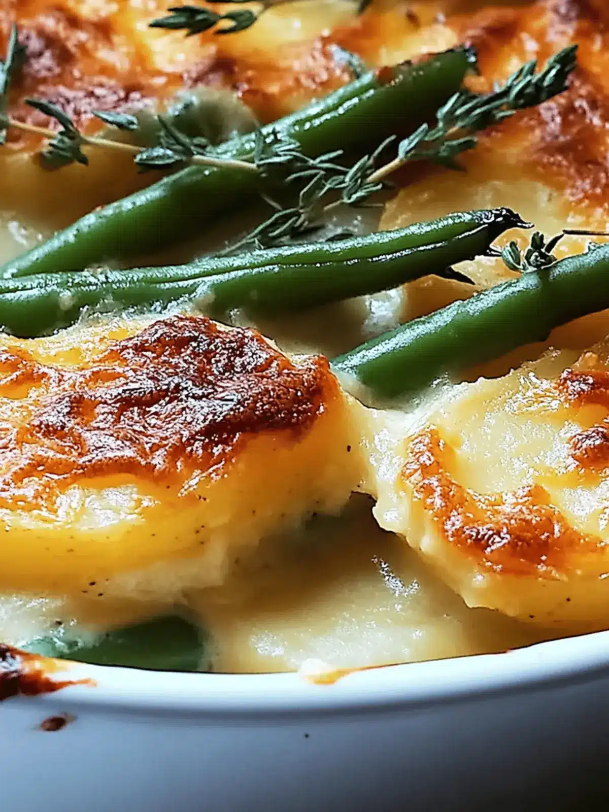 Green Bean and Potato Casserole