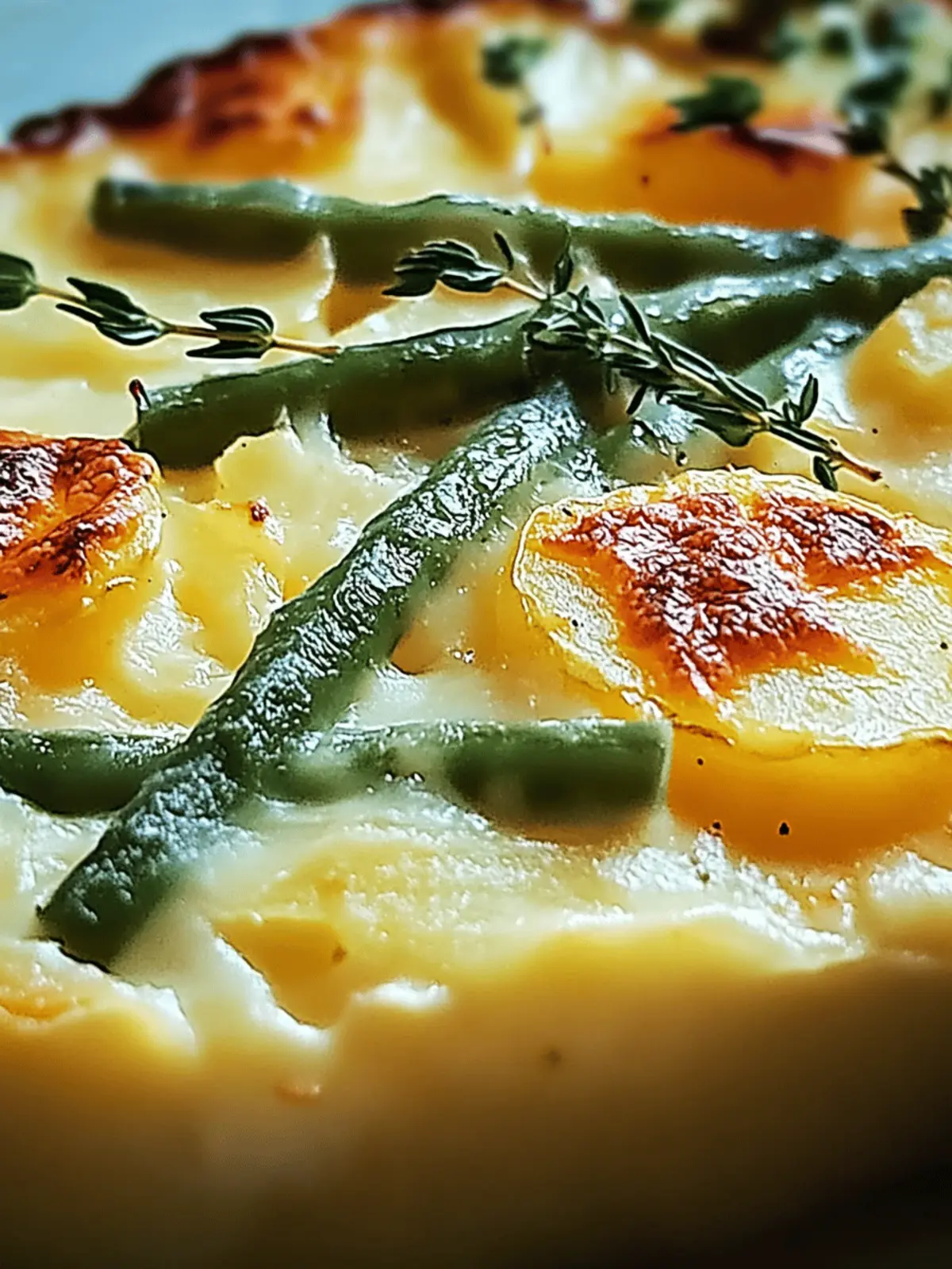 Green Bean and Potato Casserole
