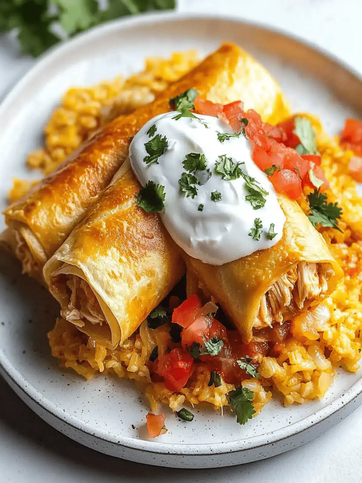 The Best Chicken Chimichangas: Crispy, Cheesy, Comfort Food 3 The Best Chicken Chimichangas