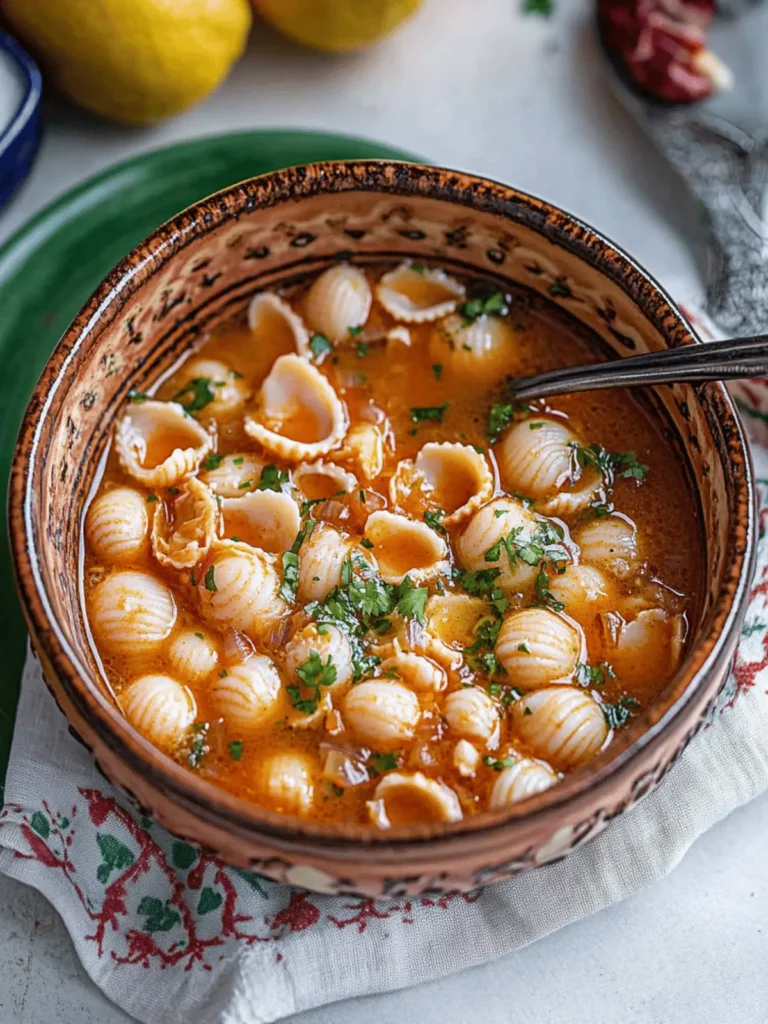 Mexican Sopa de Conchas