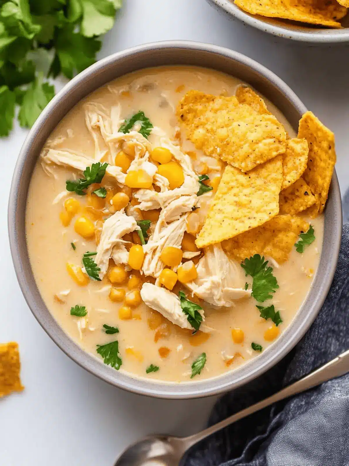 The BEST White Chicken Chili