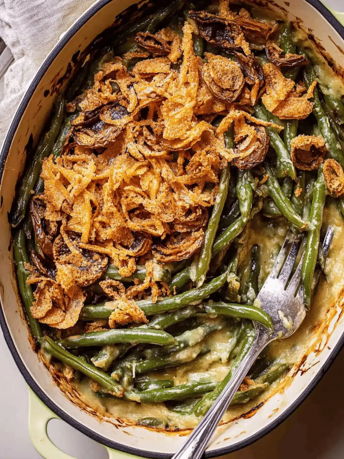 Mouthwatering Homemade Green Bean Casserole Your Family Will Love 2 Homemade Green Bean Casserole