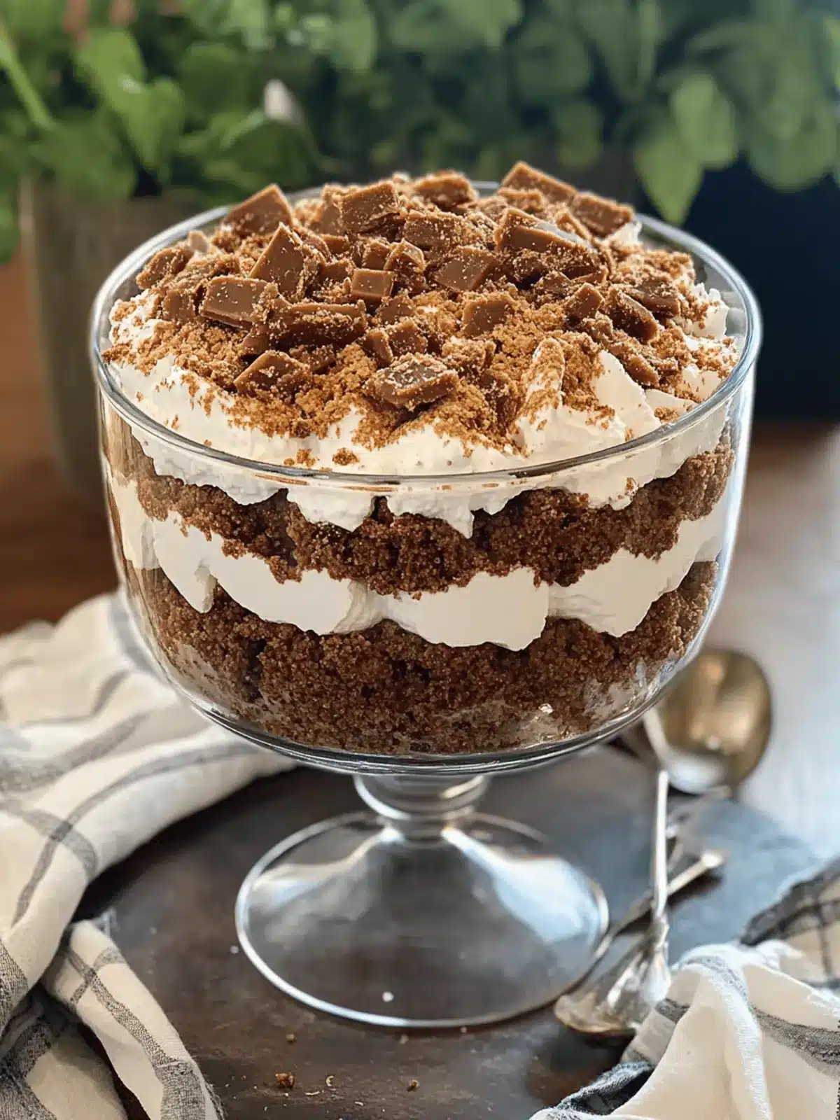 Irresistible Heath Bar Trifle: Quick & Easy Indulgence 4 Heath Bar Trifle