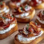 Million Dollar Bacon Crostini