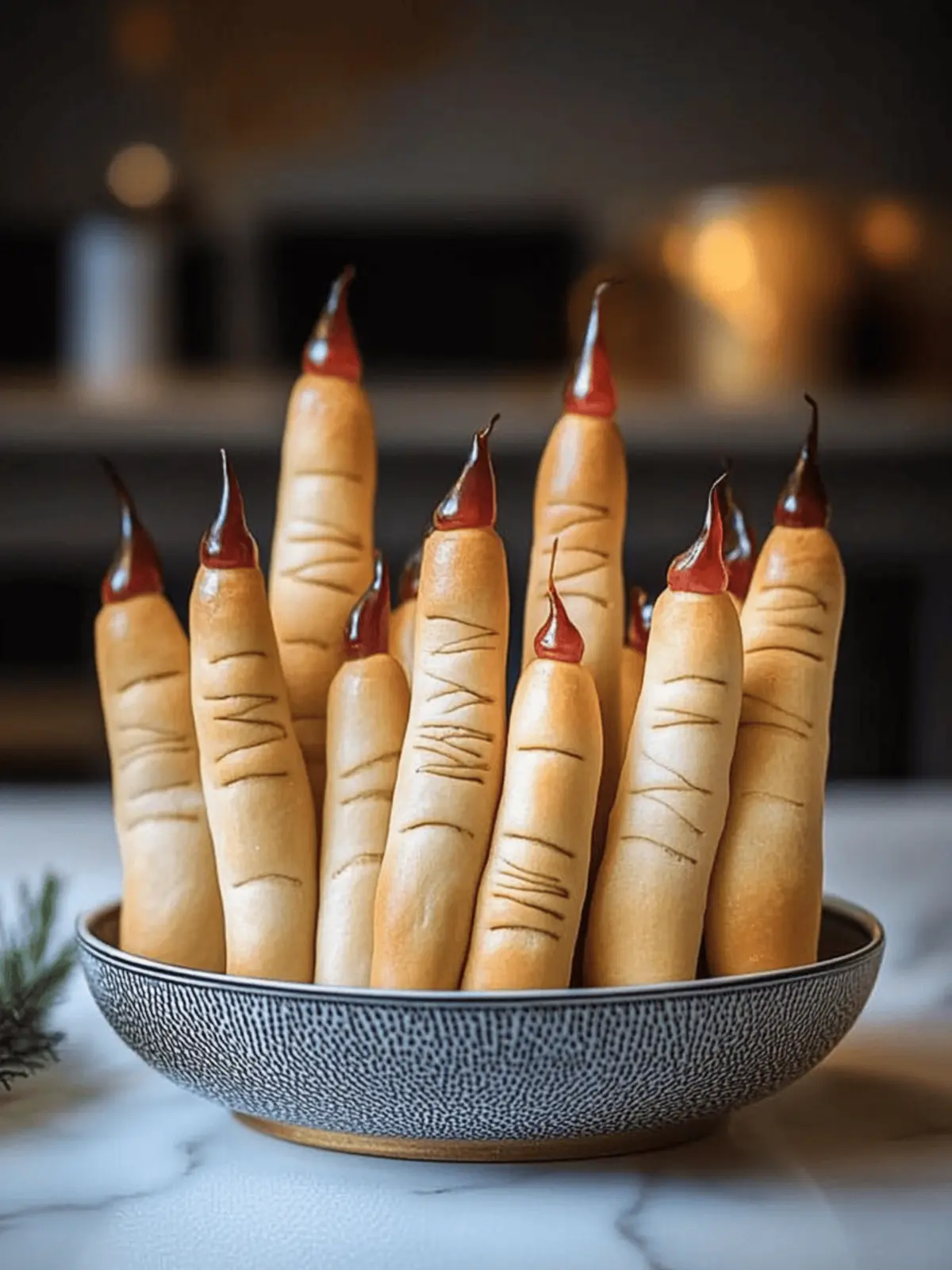 Witch Finger Breadsticks