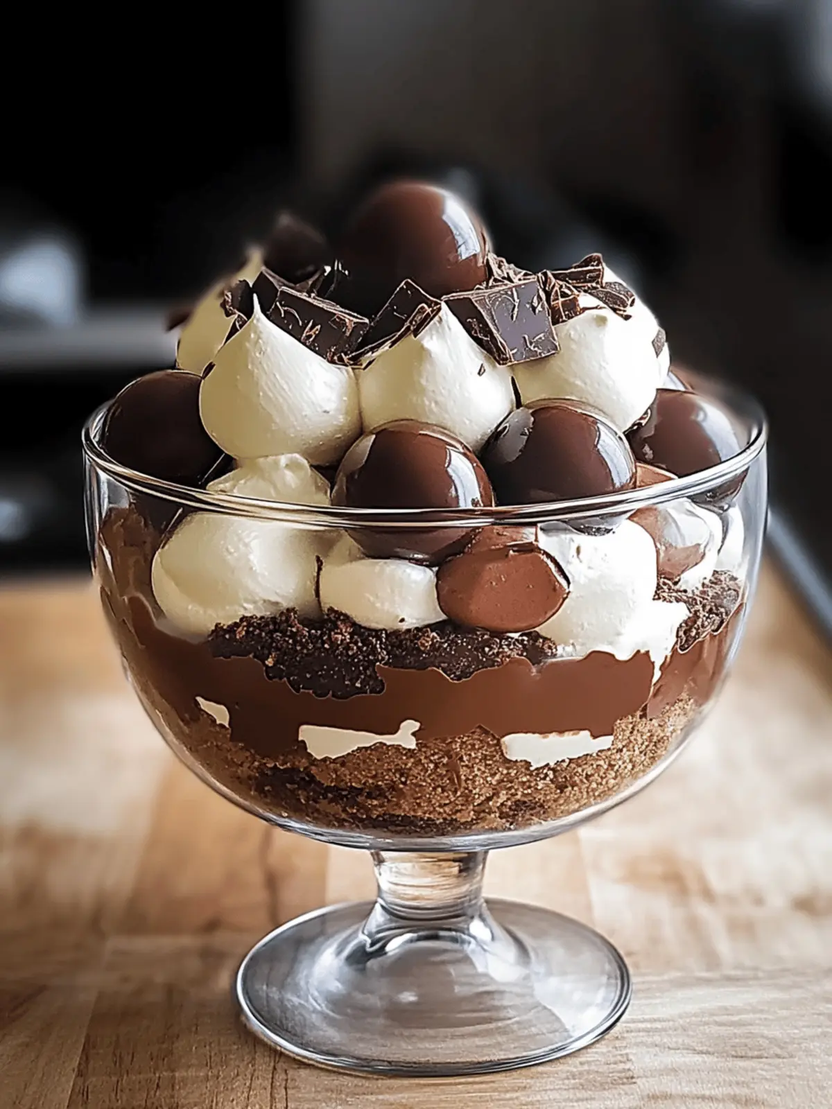 Heavenly Chocolate Cheesecake Trifle