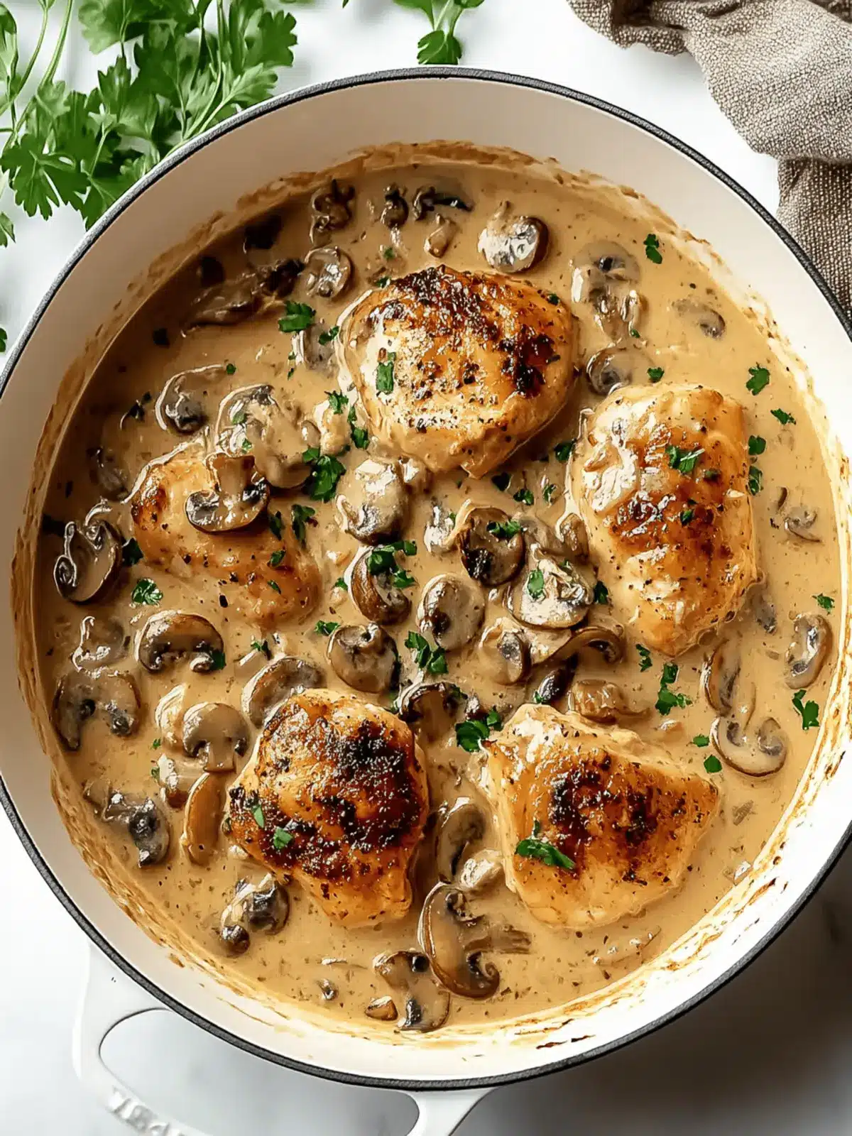 Creamy Mushroom Chicken