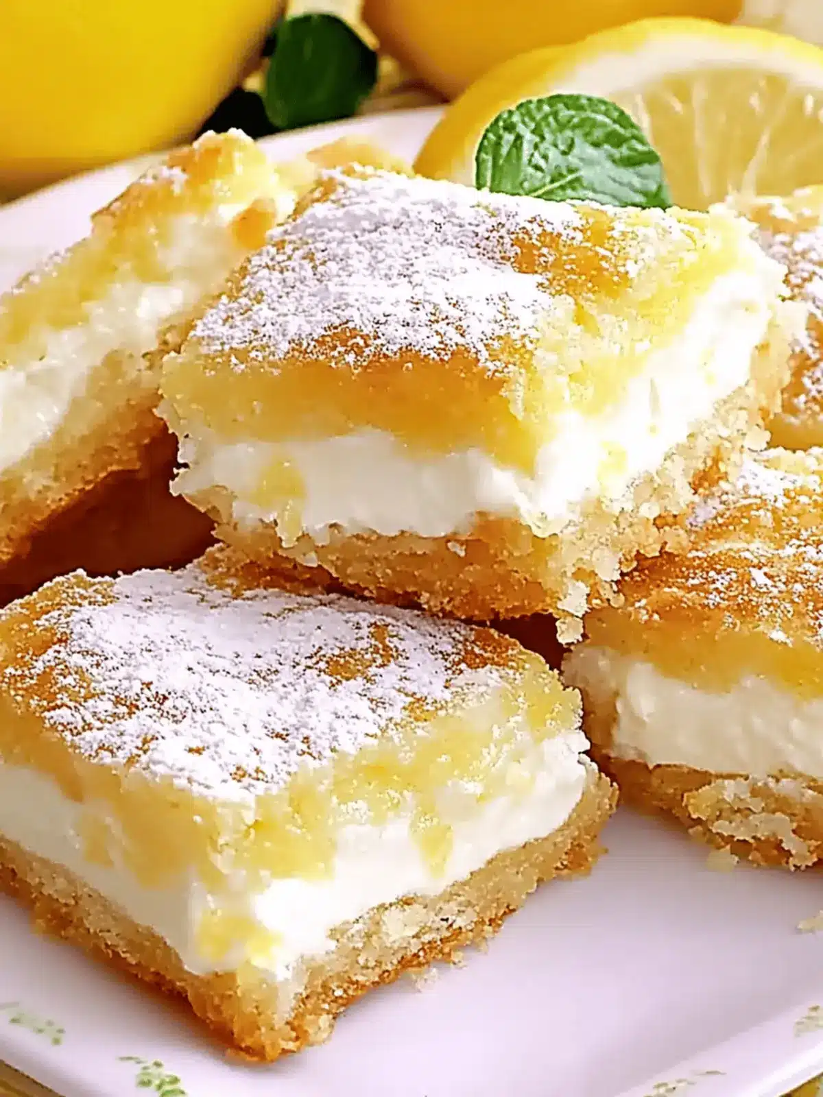 Lemon Cream Cheese Bars