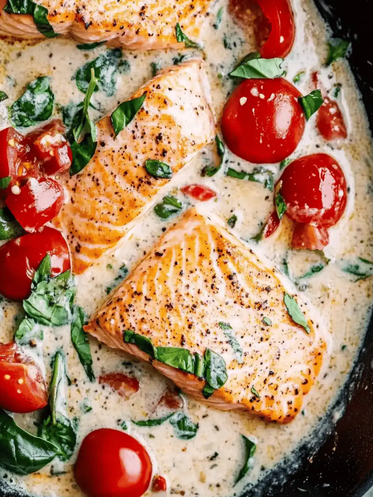 Creamy Tuscan Salmon