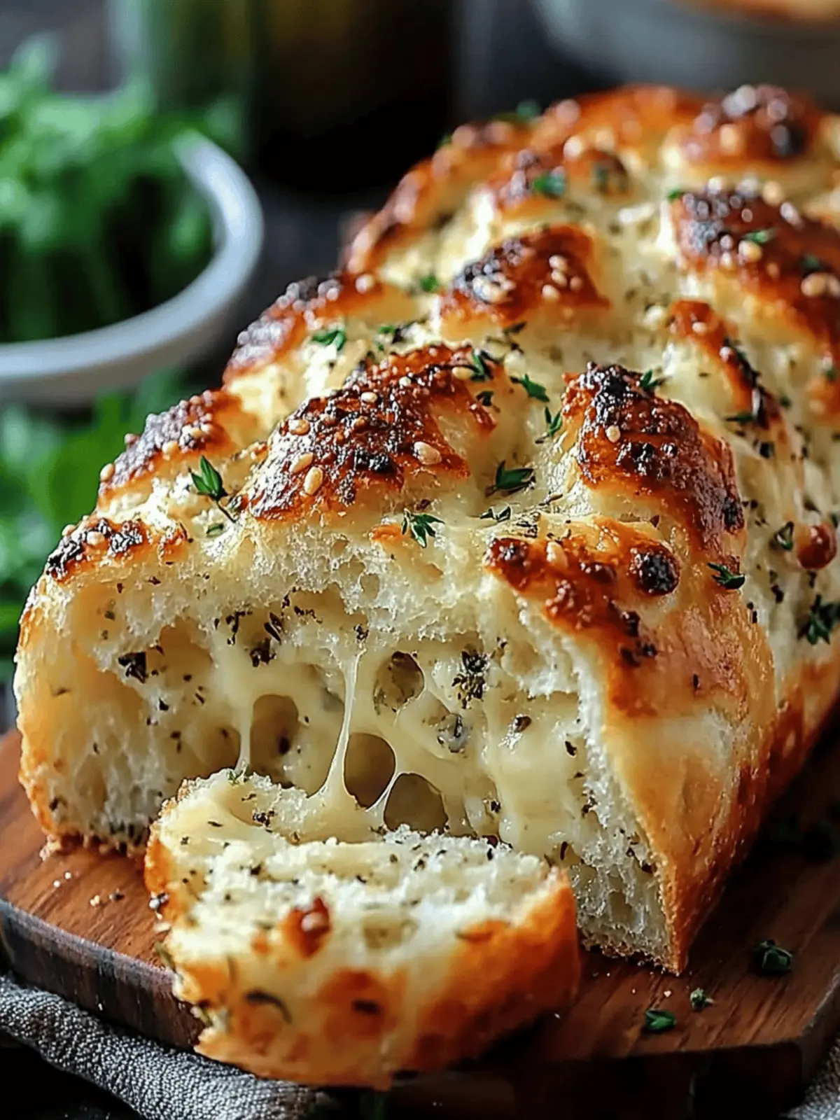 Italian Herb Cheese Bread