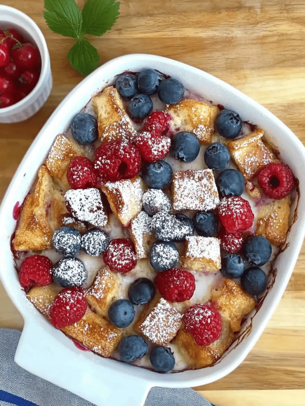 Berry French Toast Casserole