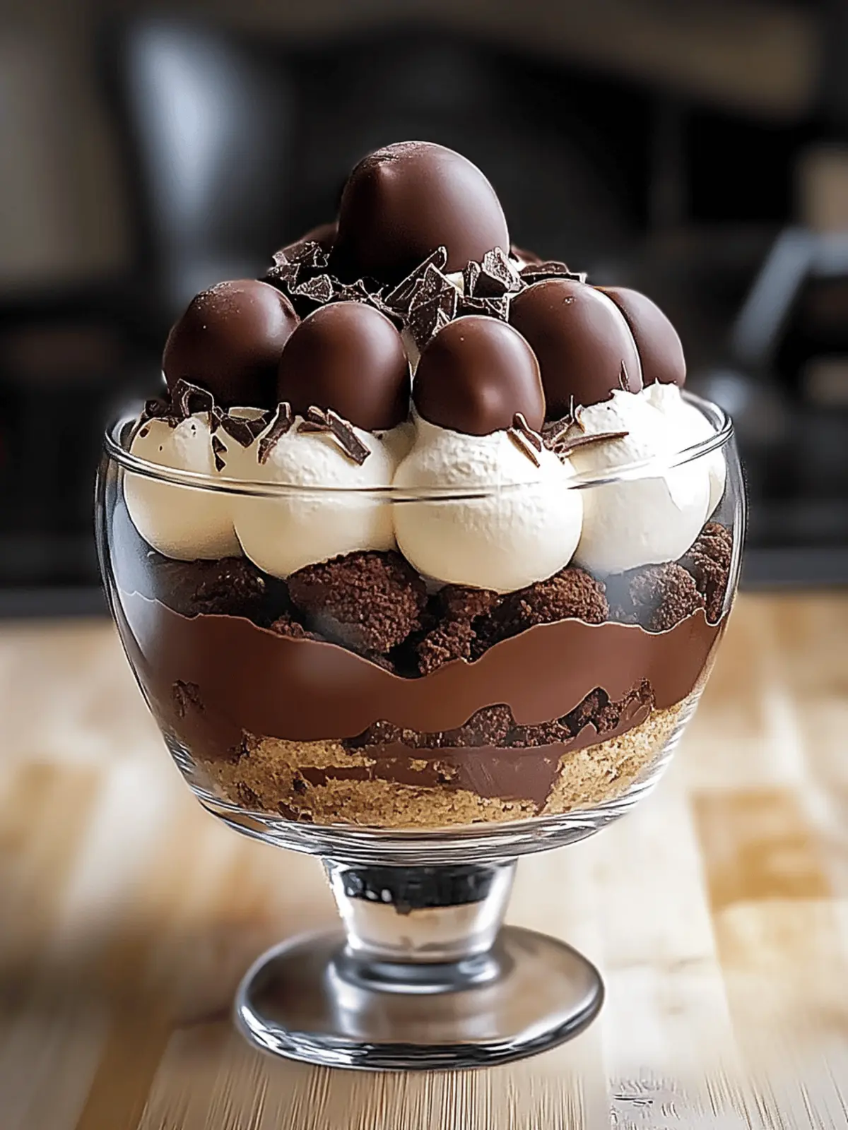 Heavenly Chocolate Cheesecake Trifle
