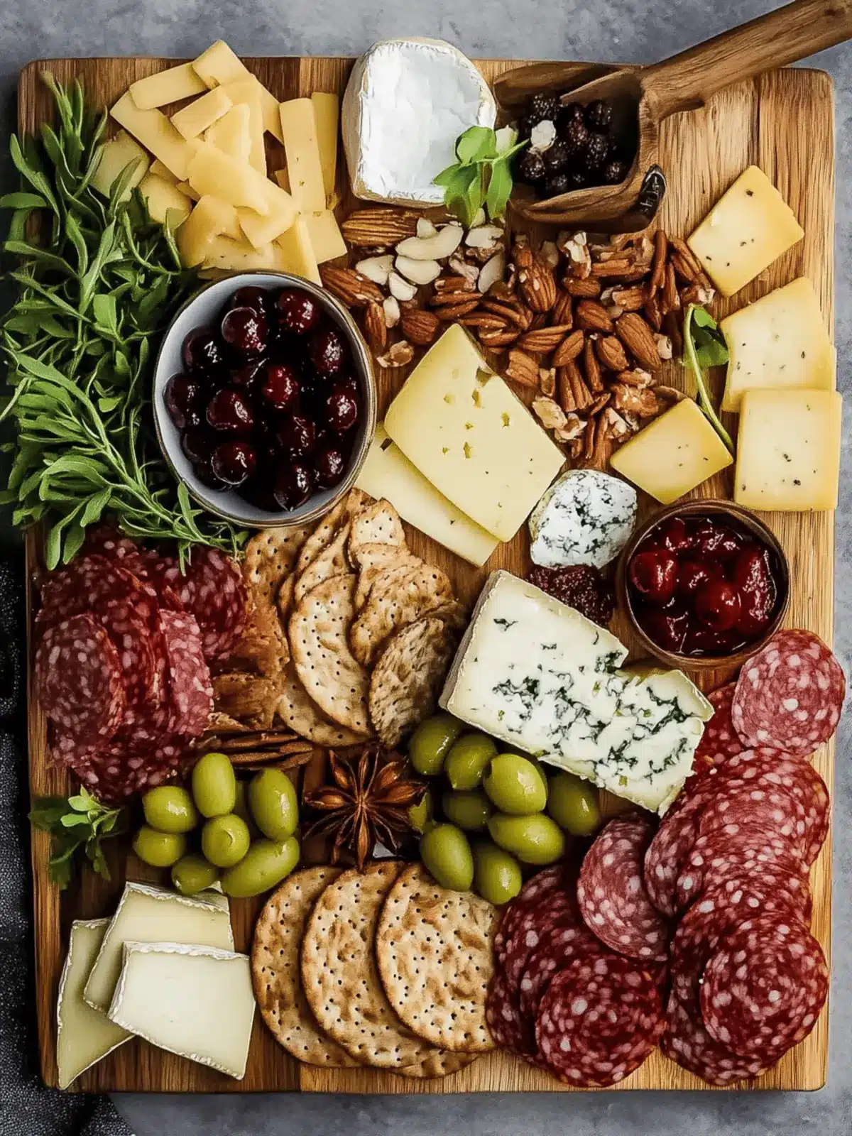 Thanksgiving Cheese Board