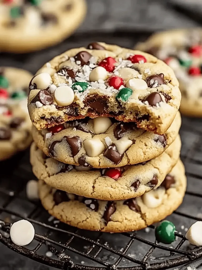 Winter Wonderland Chocolate Chip Cookies