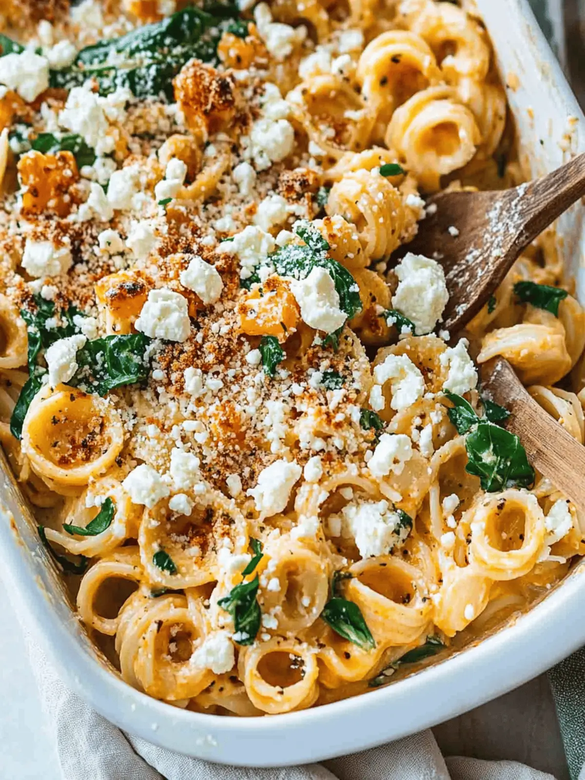 Creamy Pumpkin Feta Pasta to Cozy Up Your Fall Evenings 3 Pumpkin Feta Pasta