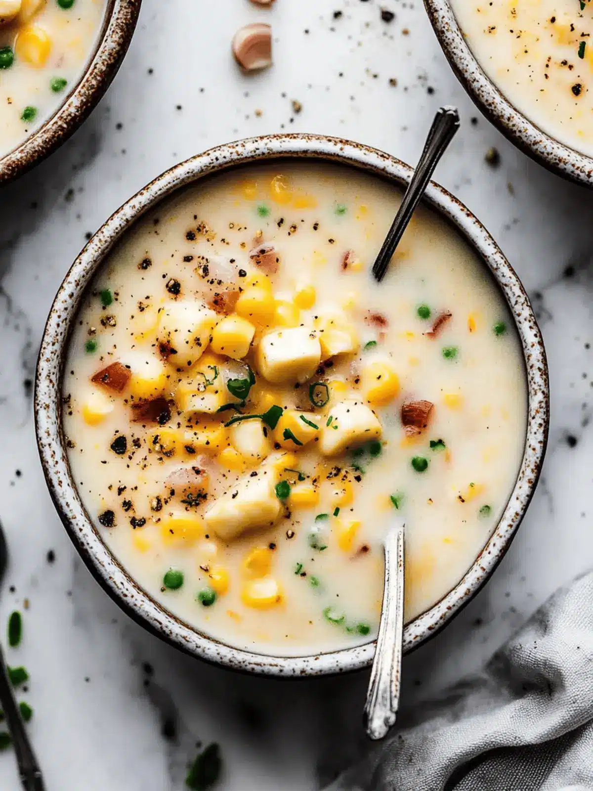 Sweetcorn Chowder