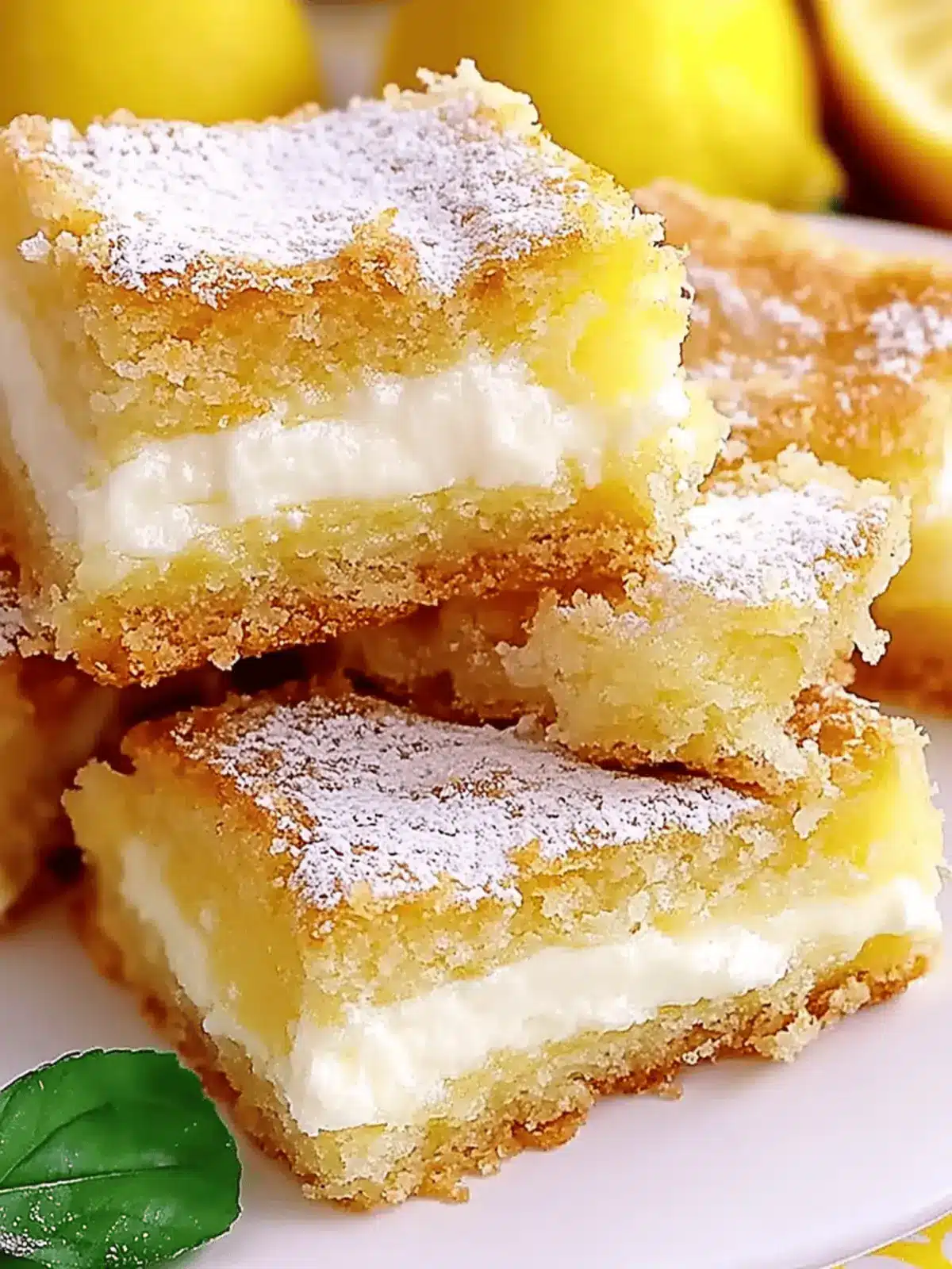 Lemon Cream Cheese Bars