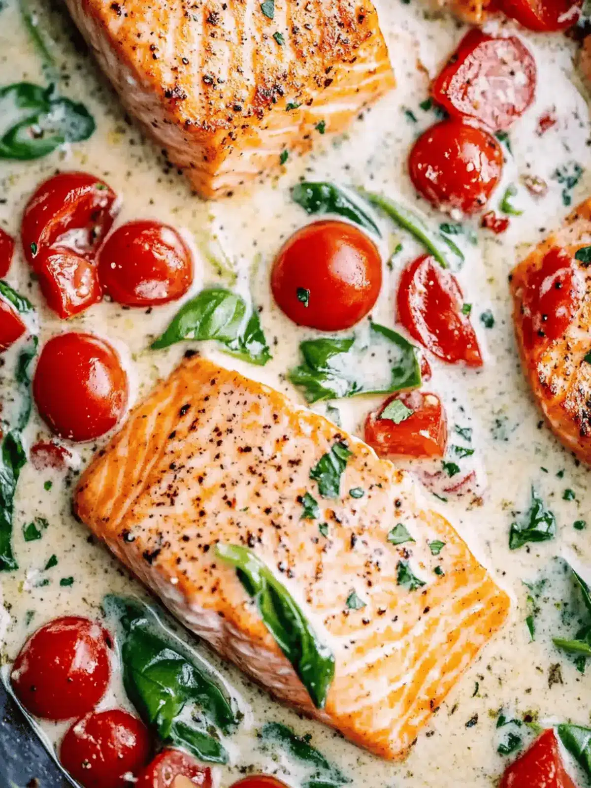 Creamy Tuscan Salmon
