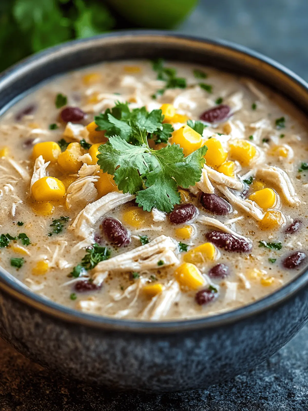 Crockpot White Chicken Chili