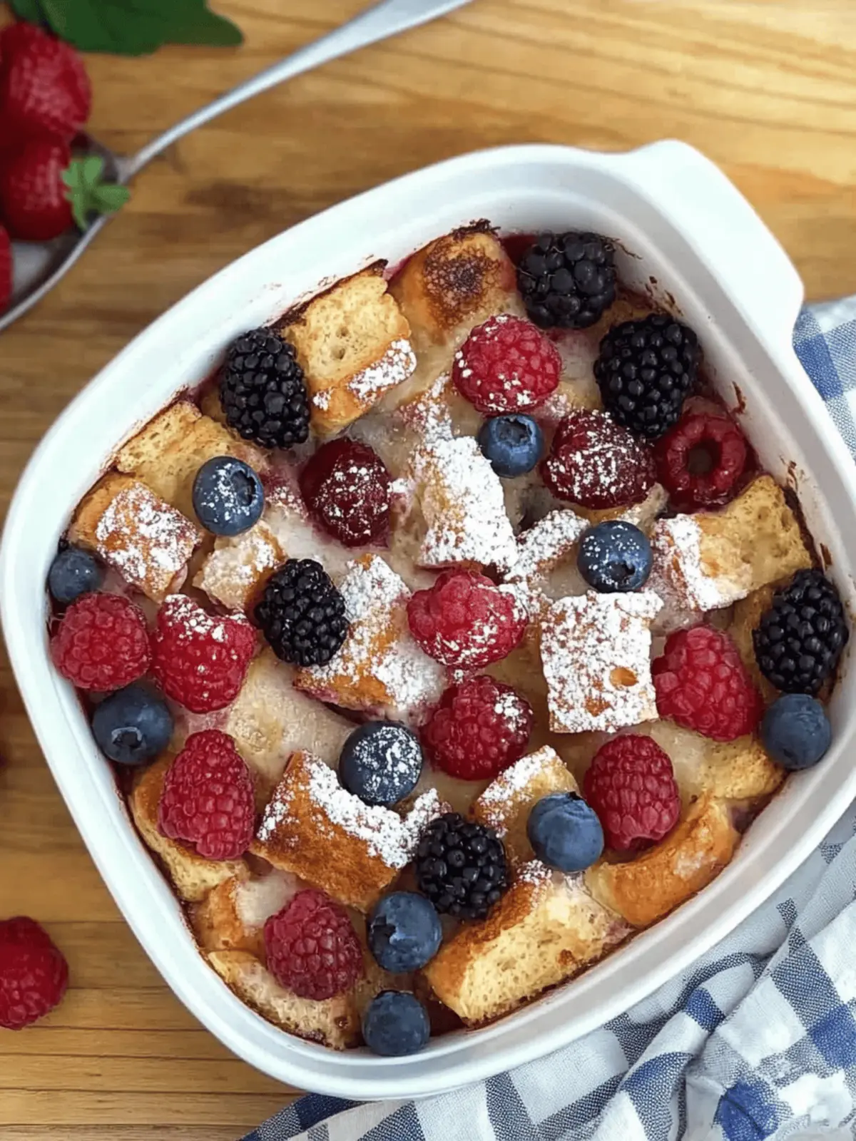 Berry French Toast Casserole