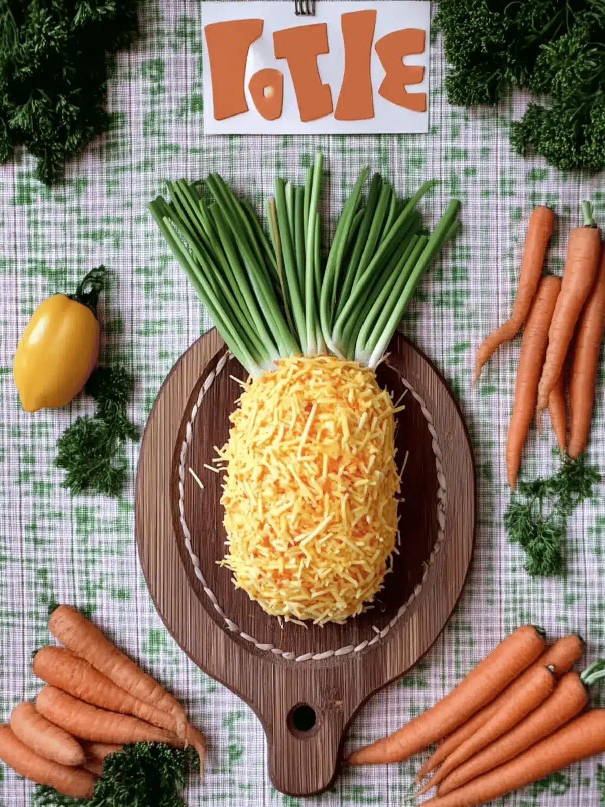 Carrot Cheese Ball