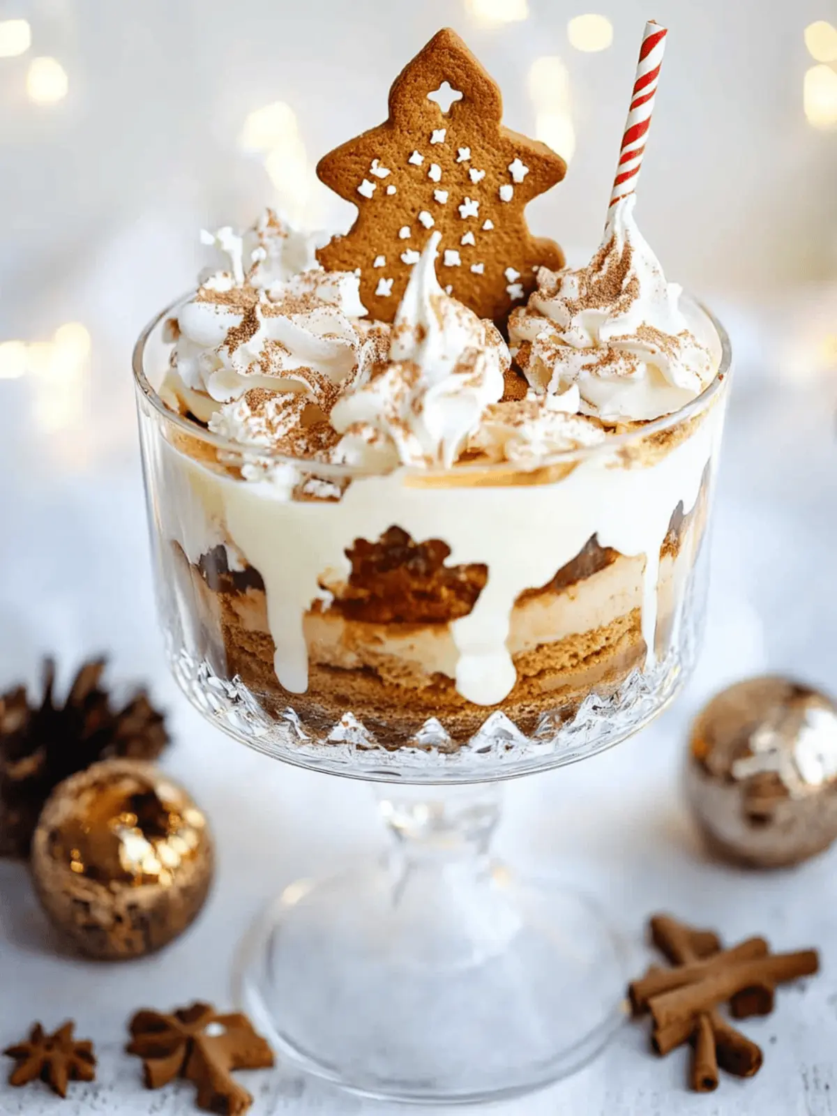 Gingerbread Trifle