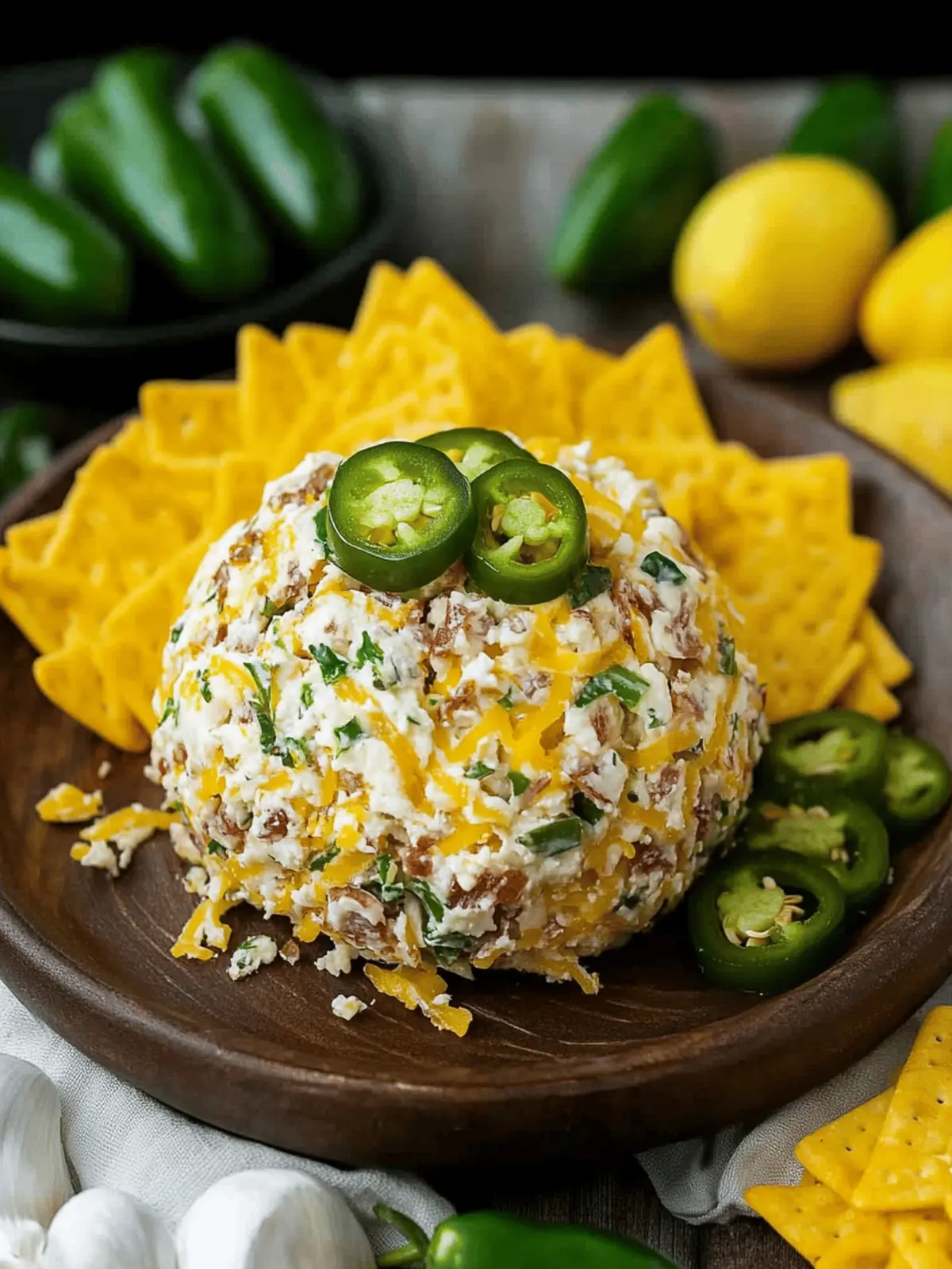 Jalapeño Popper Cheese Ball