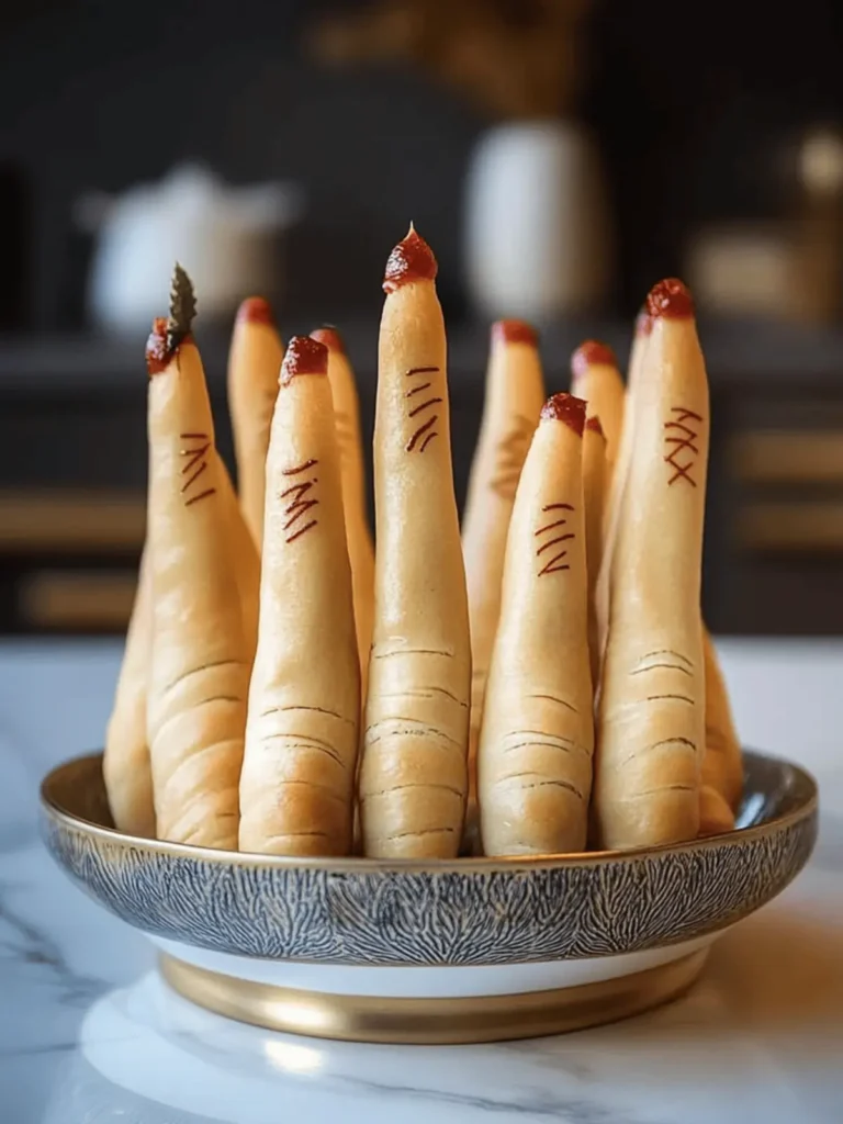 Witch Finger Breadsticks