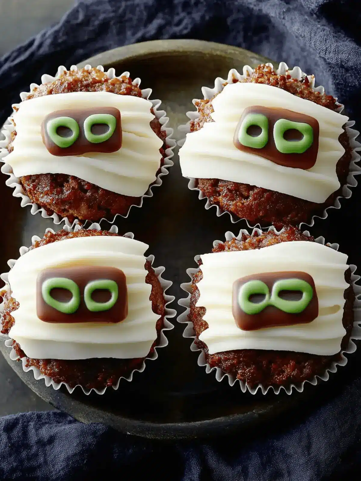Halloween Meatloaf Cupcakes