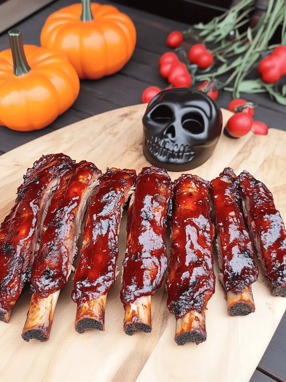Spooky Party Ribs