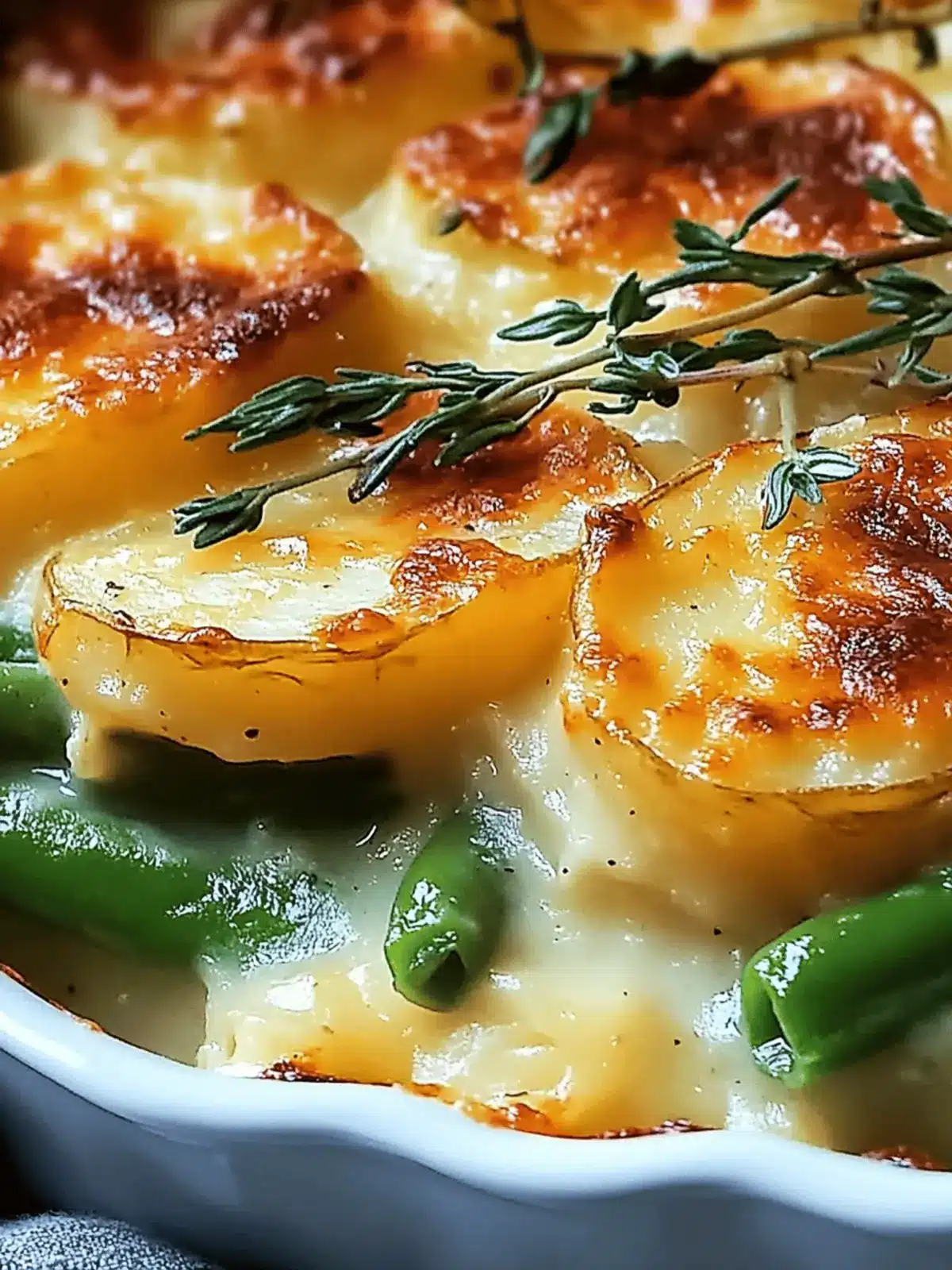Green Bean and Potato Casserole