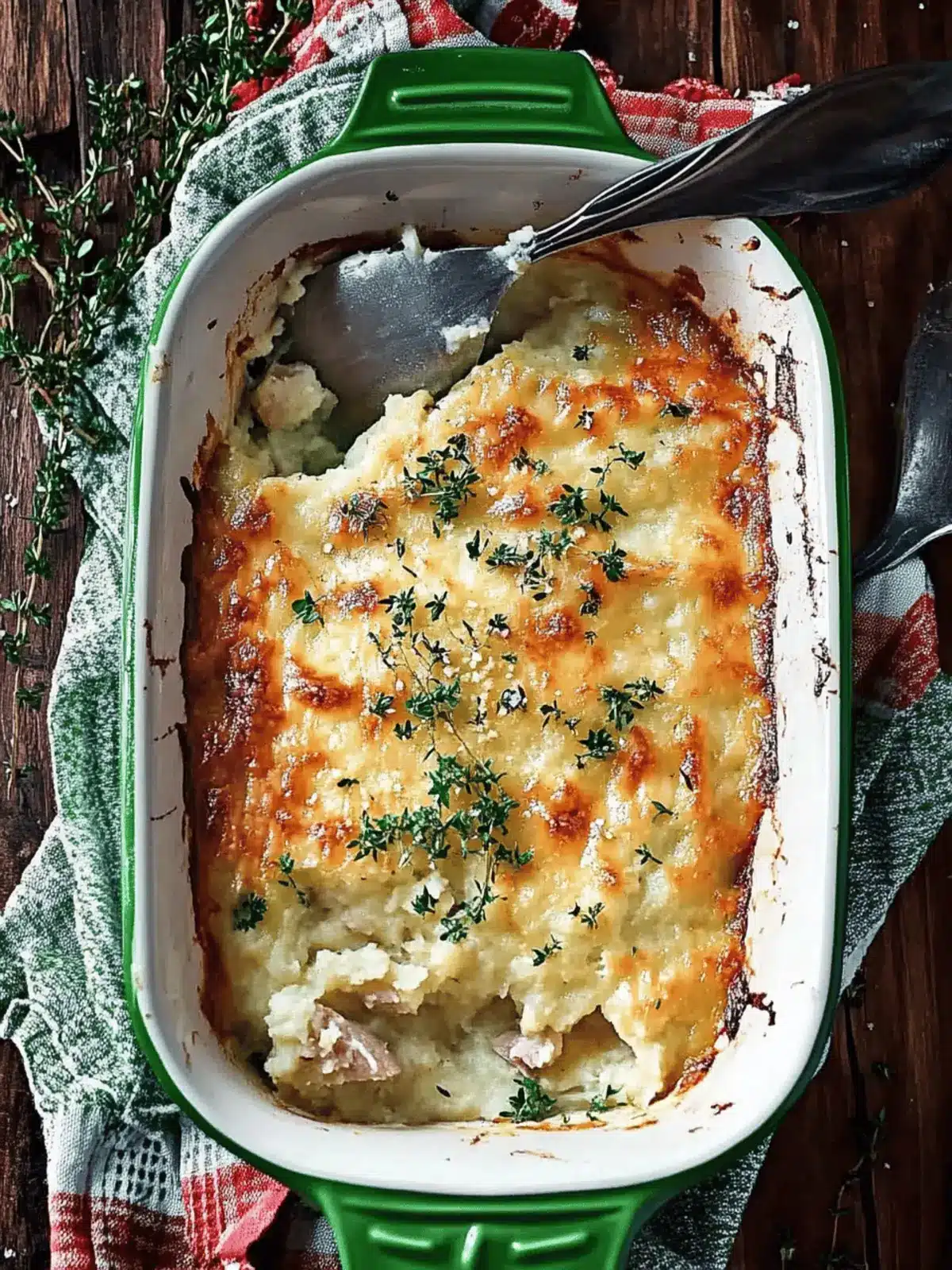 Delicious Turkey and Mashed Potatoes Casserole You'll Love 4 Turkey and Mashed Potatoes Casserole