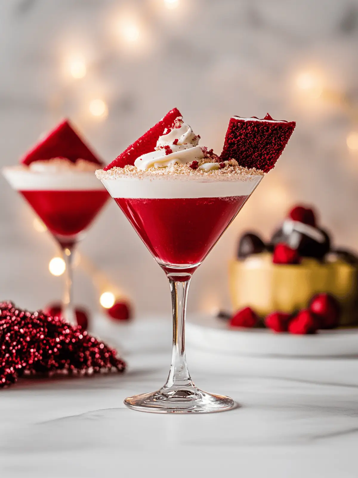 Red Velvet Martini