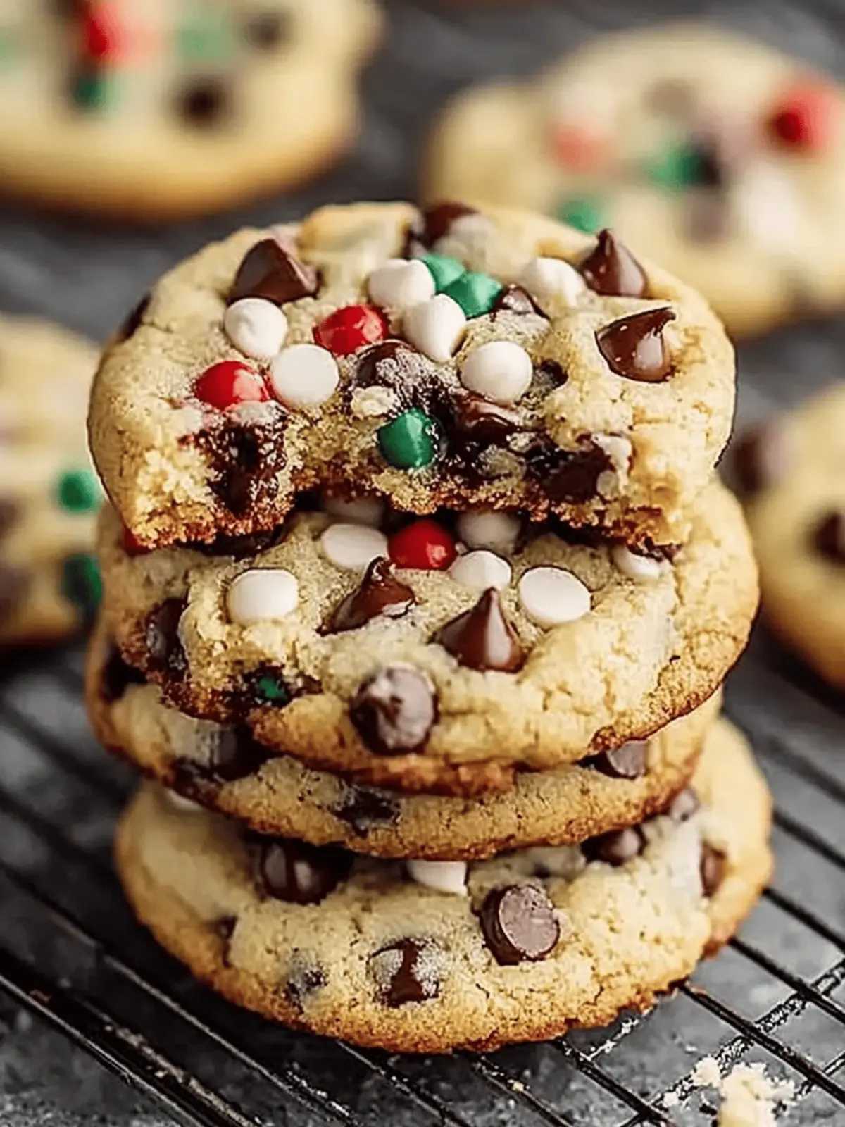 Winter Wonderland Chocolate Chip Cookies