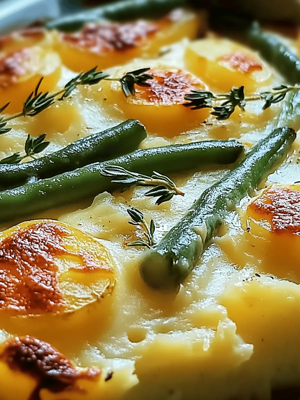 Green Bean and Potato Casserole