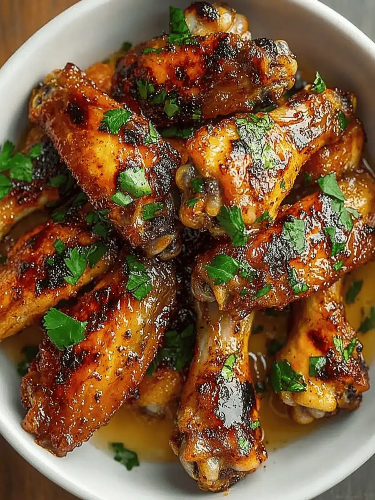 Cajun Garlic Chicken Wings