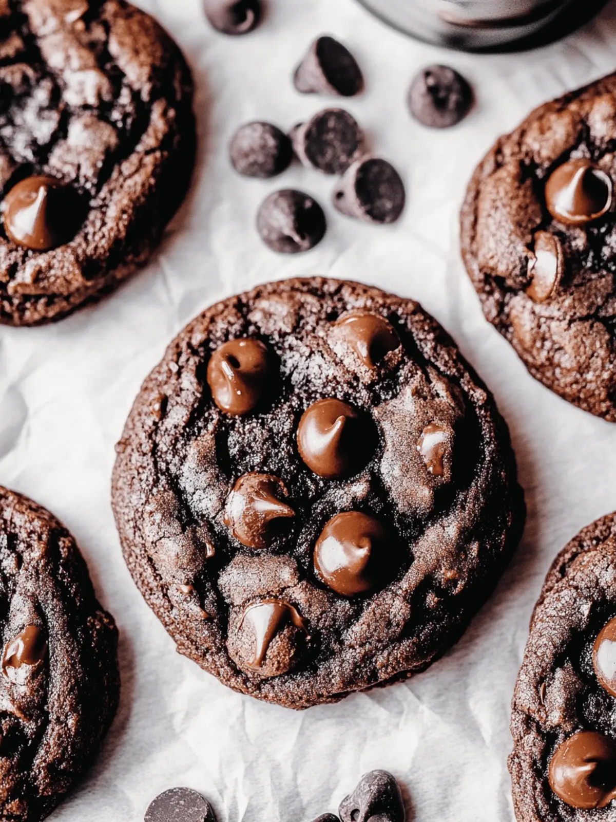 Best Double Chocolate Chip Cookies