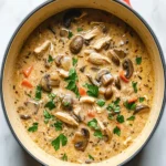 Chicken, Mushroom & Wild Rice Soup