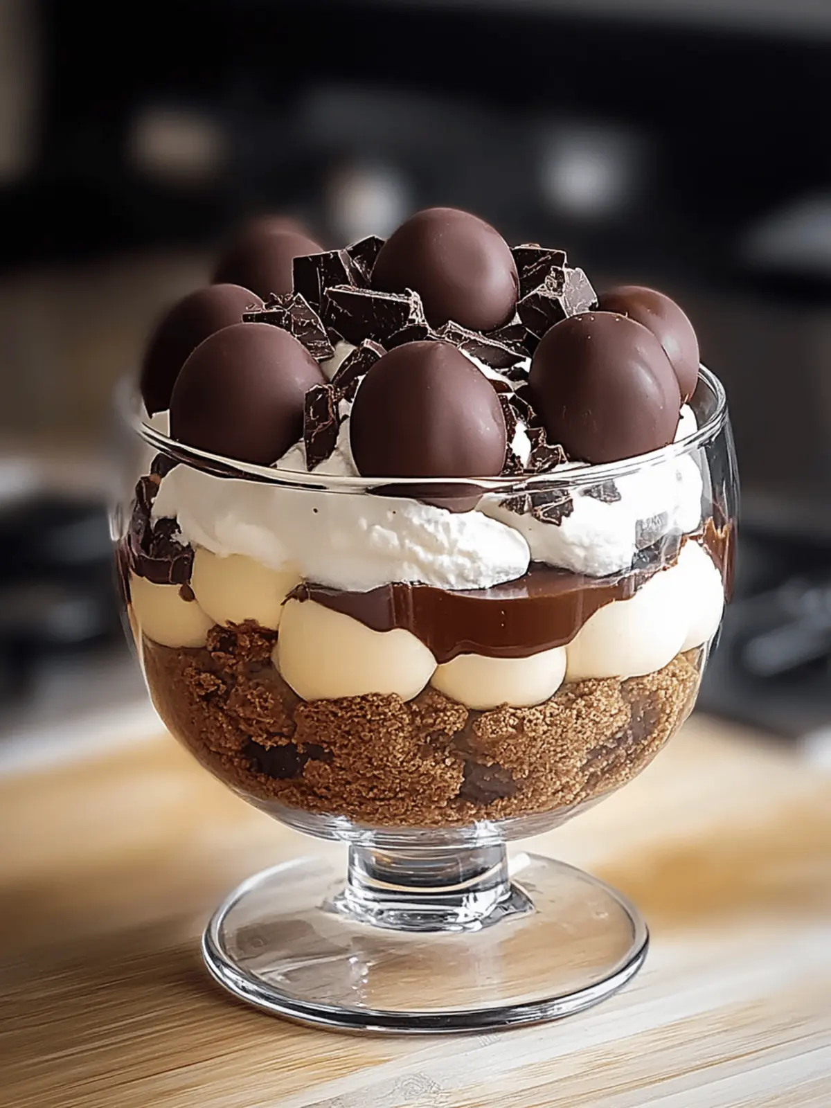 Heavenly Chocolate Cheesecake Trifle