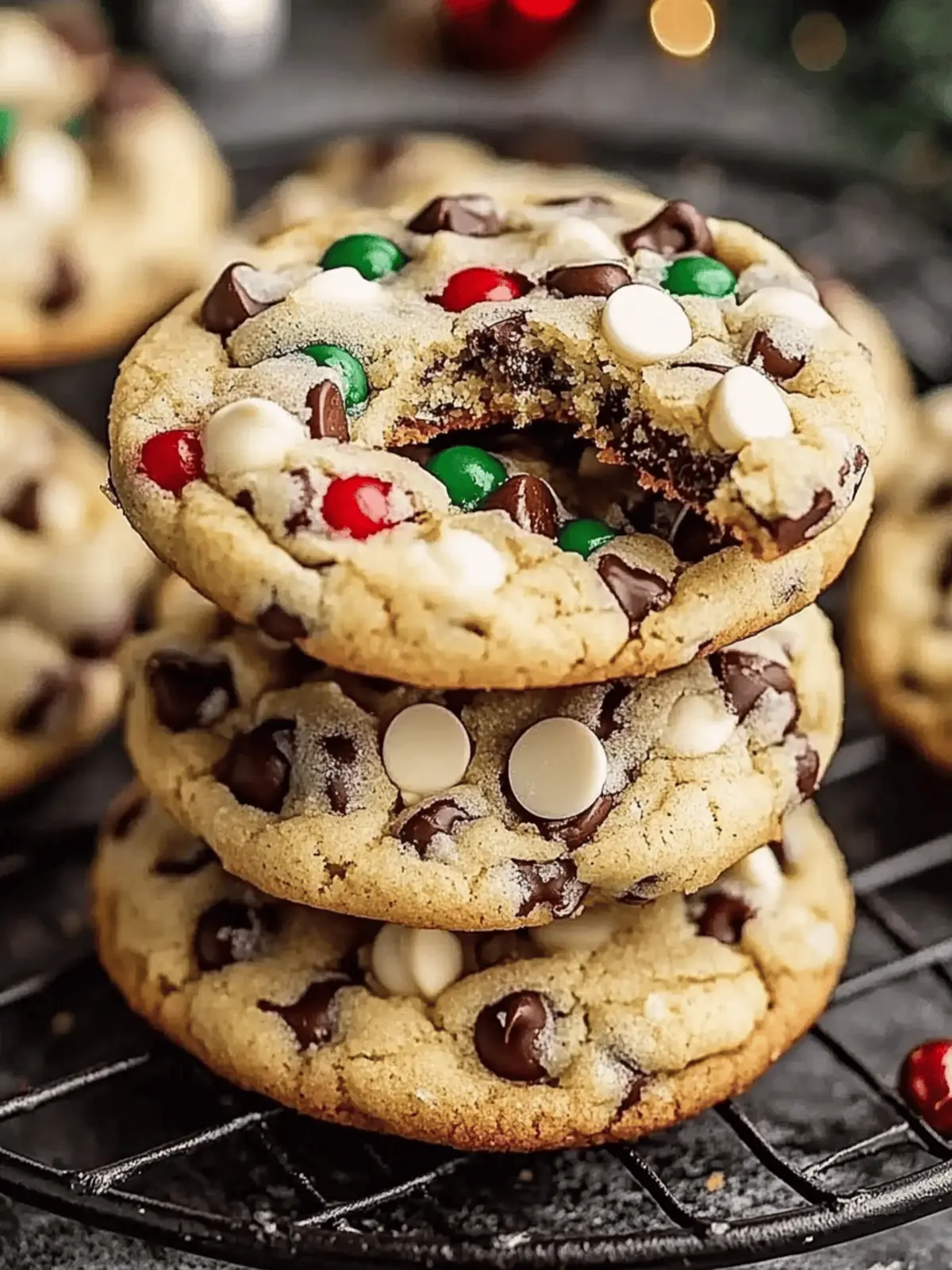 Winter Wonderland Chocolate Chip Cookies