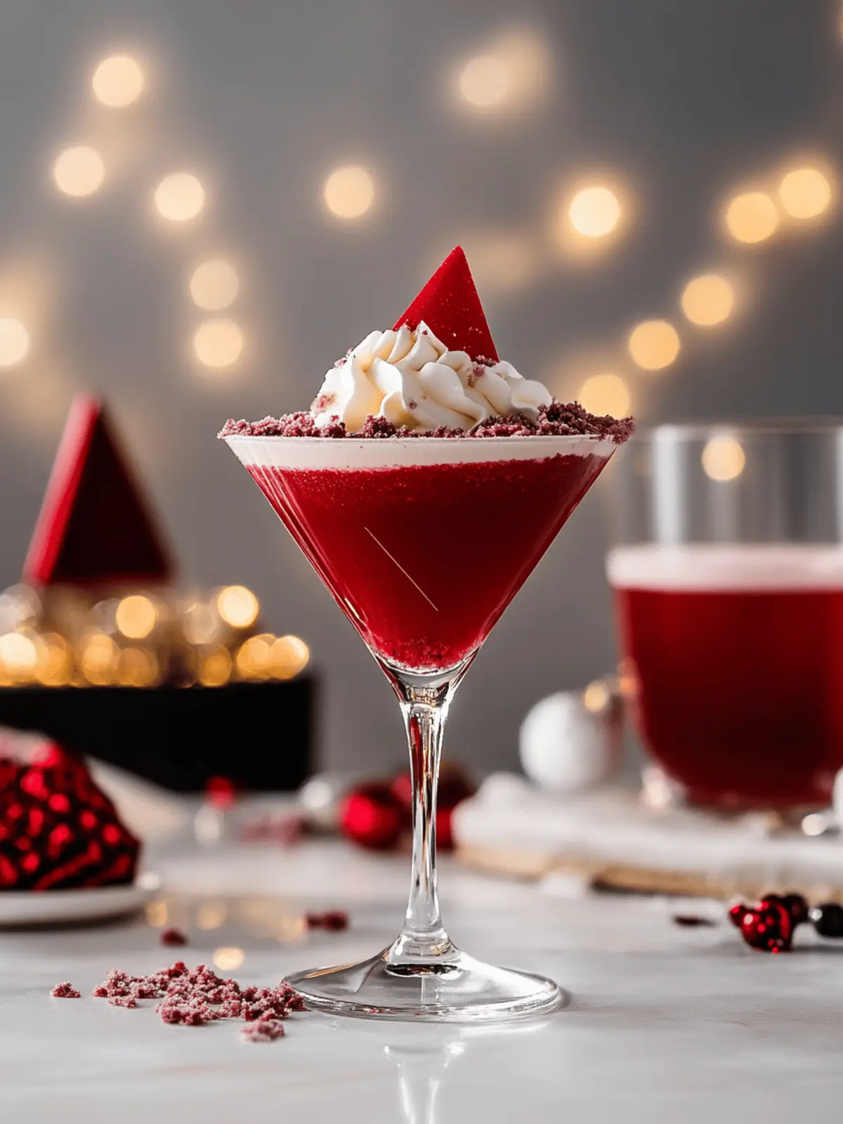 Red Velvet Martini