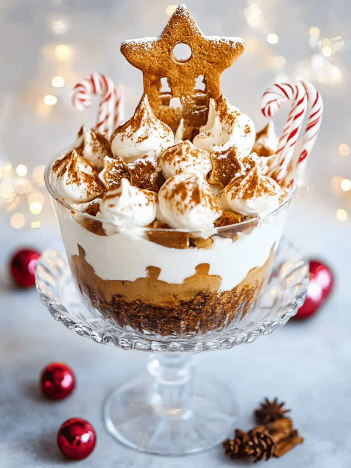 Gingerbread Trifle