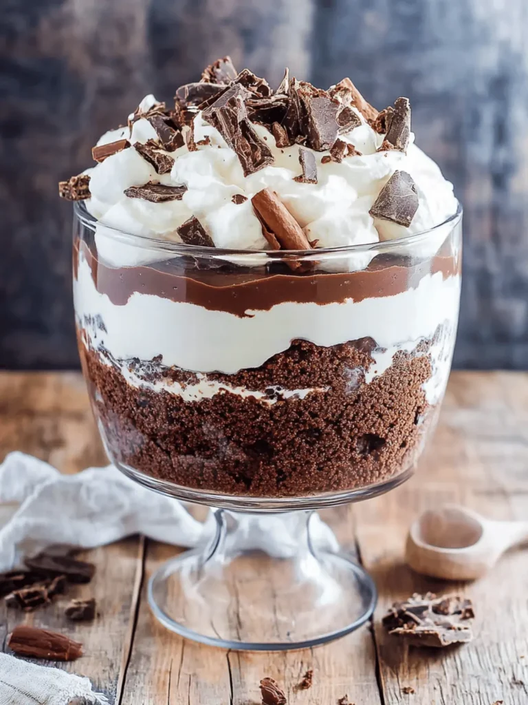 Brownie Trifle
