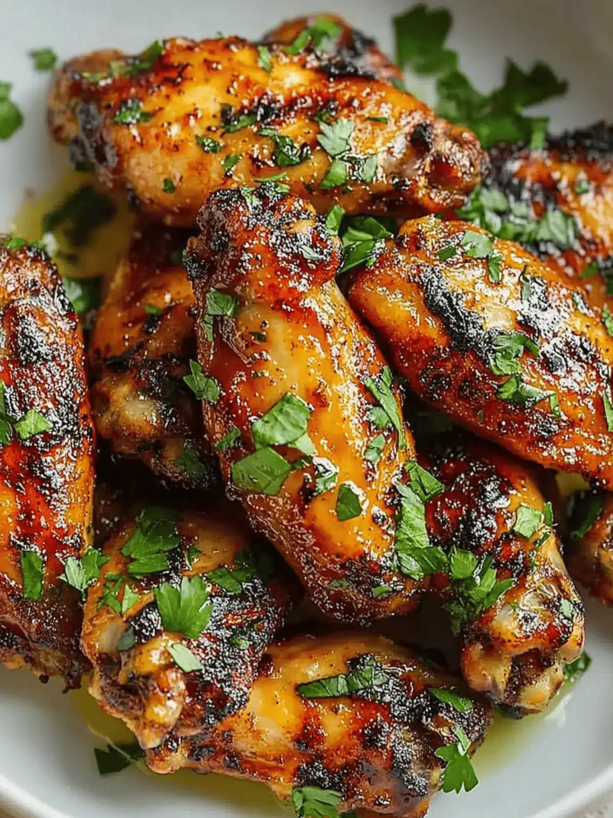 Cajun Garlic Chicken Wings