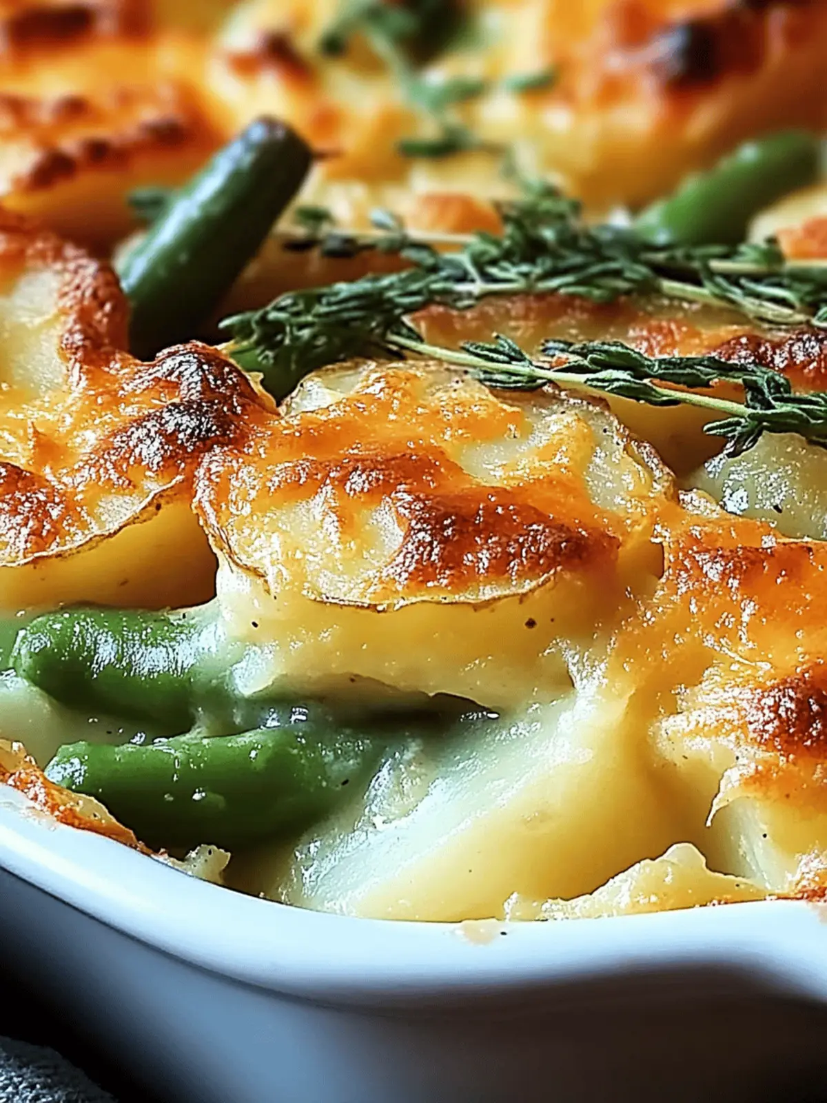 Green Bean and Potato Casserole