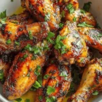 Cajun Garlic Chicken Wings