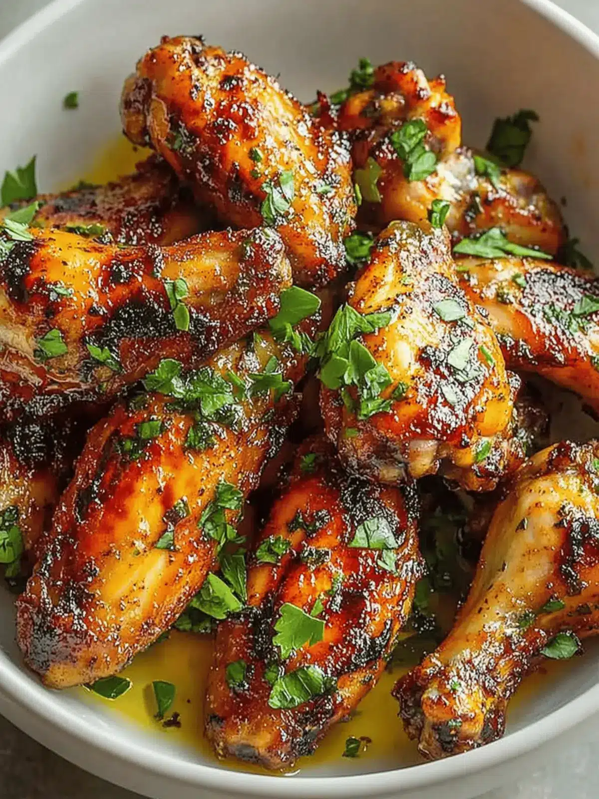 Cajun Garlic Chicken Wings